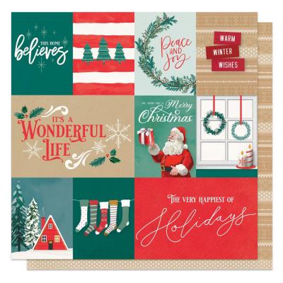 PhotoPlay It's A Wonderful Christmas Designpapier - This Home Believes